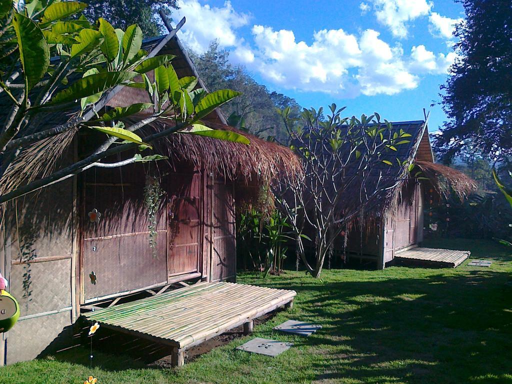 Готель Pai Bamboo Hut Номер фото